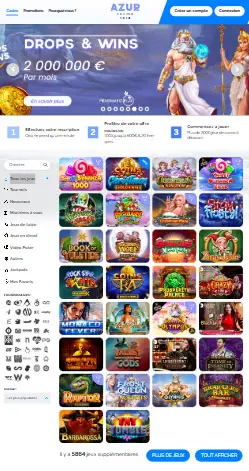 l'application et interface BeVegas Casino
