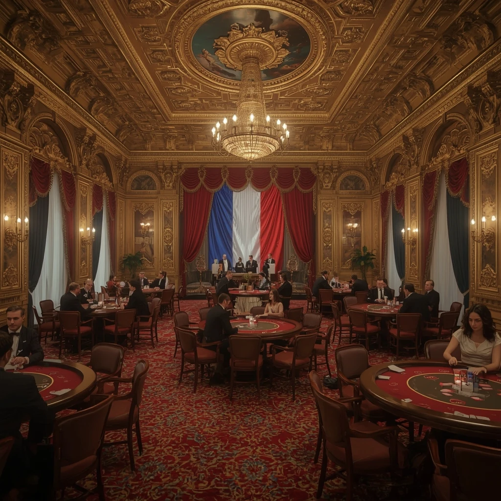 Le casino et le drapeau français BEVEGAS CASINO